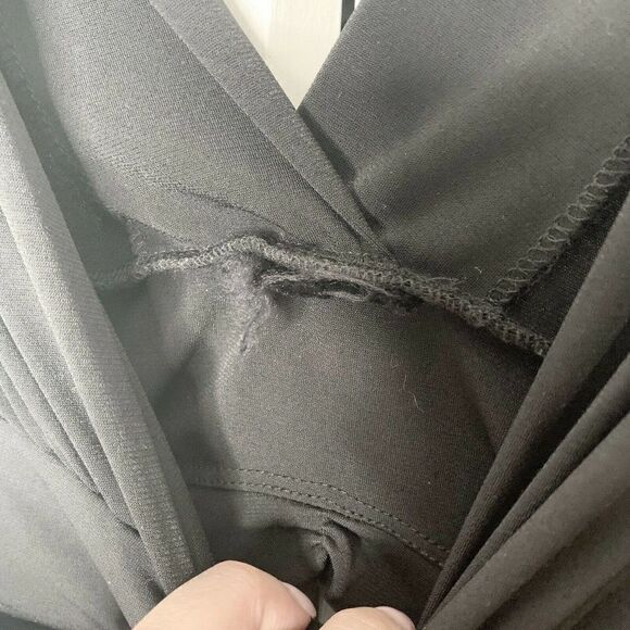 Little Black Dress with Keyhole Back - Picture 6 of 8